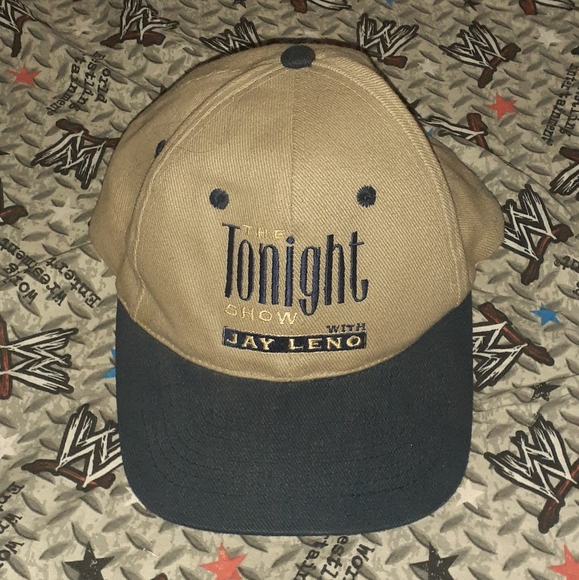 90s Jay Leno The Tonight Show Tv Promo Hat Cap - Picture 1 of 2